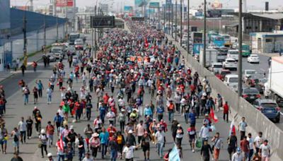 Miles protestaron contra Gobierno en Lima e interior de Perú - Noticias Prensa Latina
