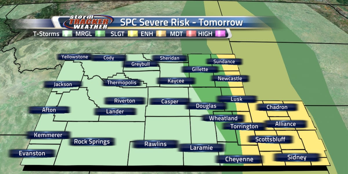 Strong Storms Possible for Wednesday