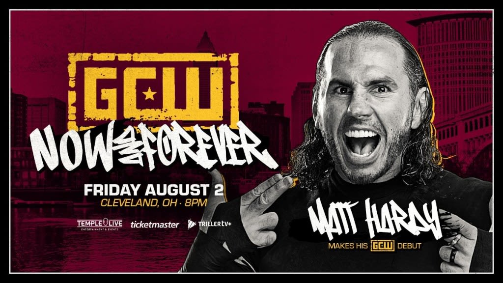 Matt Hardy To Make GCW Debut At GCW Now And Forever