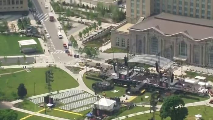 Metro Detroiters count down to highly anticipated concert at Michigan Central Station