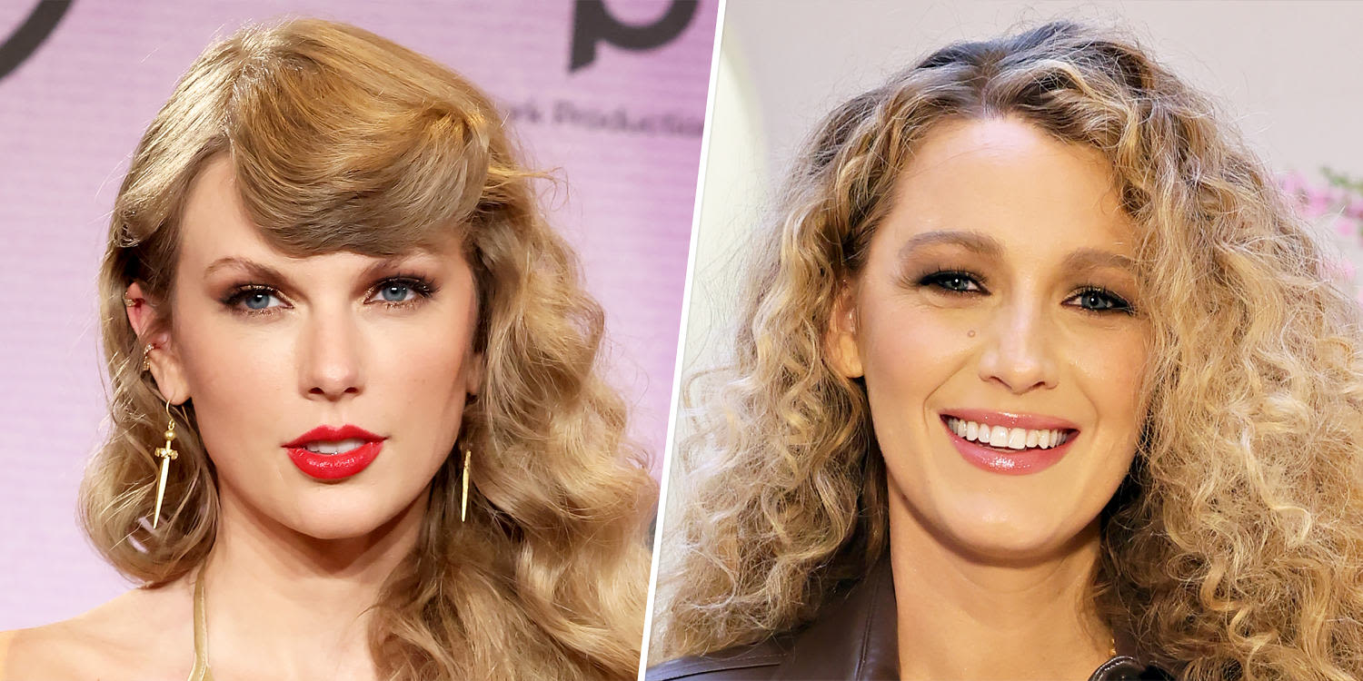 Blake Lively says she’s ‘deeply inspired’ by Taylor Swift, her children’s godmother