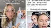 Social media users, beauty lovers are 'uniquely upset' about the 'blueberry milk' nail trend: 'I refuse'