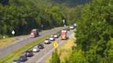 Vehicle crash causing two-mile backup on US-460 East in Campbell County