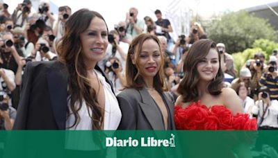 Zoe Saldaña y el reparto femenino de "Emilia Pérez", premiadas en Cannes