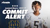 2024 three-star CB Leonard Moore verbally pledges to the Irish