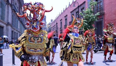 Bolivia brilla con el Carnaval de Oruro en México histórico - El Diario - Bolivia