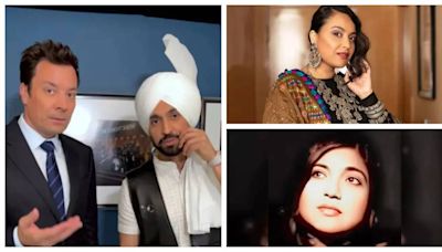 ...Diljit Dosanjh becomes first Indian to perform at Jimmy Fallon's show, Alka Yagnik reveals rare hearing loss diagnosis: Top 5 entertainment news of the day - Times of India