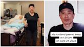 Korean TikToker who spent 10 years taking care of her ill husband reveals he has died