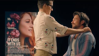 'É Assim que Acaba': Ryan Reynolds e Hugh Jackman dão 'dura' em interesse amoroso de Blake Lively em filme; veja