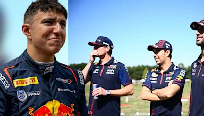 ¿Va tras ‘Checo’? Horner admite que Red Bull tiene chance de debutar a un joven en 2025