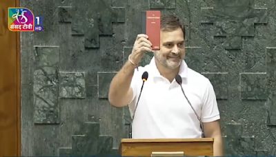 With Constitution In Hand, Rahul Gandhi Takes Oath As MP Amid Chants Of 'Bharat Jodo'