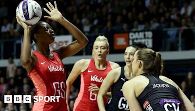 Netball: England beat New Zealand 59-58 in Auckland