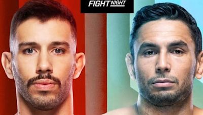 UFC Vegas 91, Nicolau vs. Pérez en vivo: hora, canal y en dónde verlo gratis