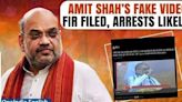 Amit Shah Viral Video: Police Lodges FIR Over Doctored Video of Speech, Arrests Likely| Oneindia