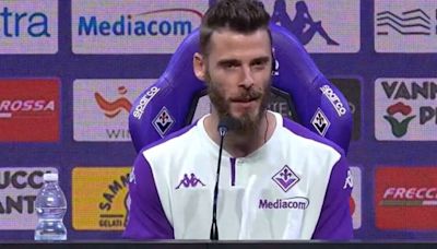 David de Gea shows true colours with Man Utd comments after joining Fiorentina