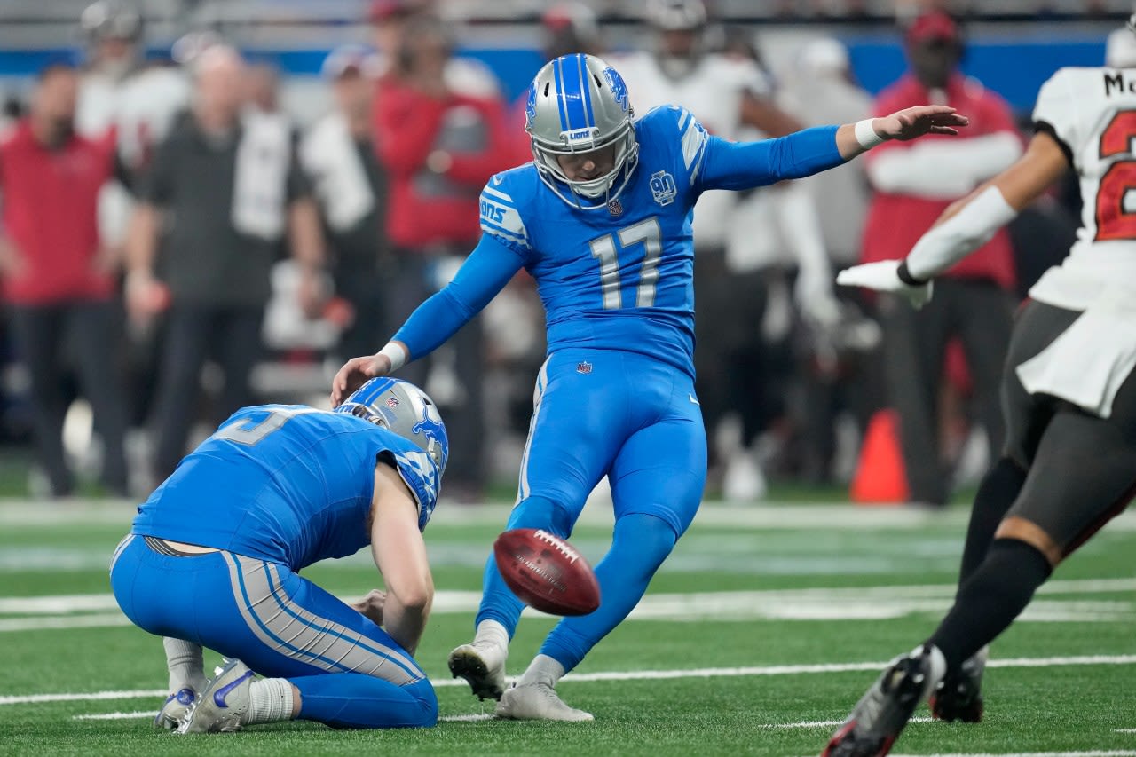 Lions lose K Michael Badgley to a season-ending injury, giving UFL star Jake Bates chance to win job