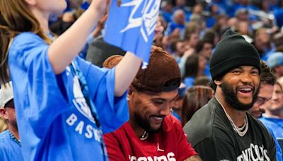 Watch former Allen, Oklahoma QB Kyler Murray sink 3s at Mavs-Thunder Game 2