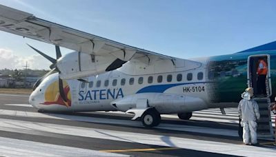 Avión de Satena fue retirado de la pista en San Andrés, tras incidente con el tren de aterrizaje