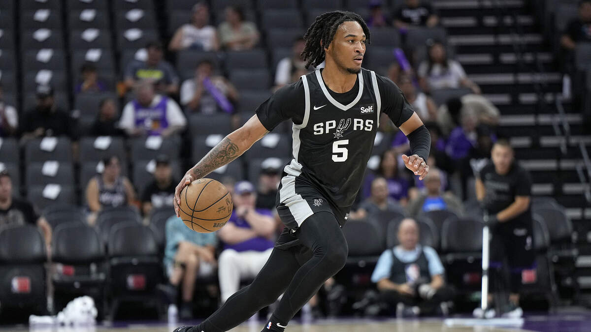 Spurs Rookie Stephon Castle Out For Summer Season With Wrist Injury | 1300 The Patriot