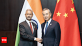 Jaishankar, Wang seek 'strong guidance' to end border impasse | India News - Times of India