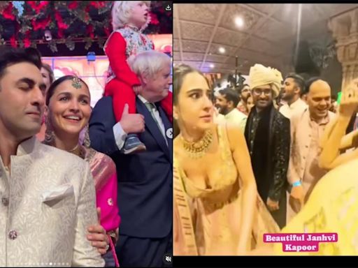 'Behave properly': Ranbir gets angry at Alia Bhatt; Janhvi Kapoor avoids Sara Ali Khan at Anant Ambani's wedding : Reddit claims