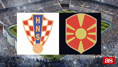 Croacia vs Macedonia del Norte: estadísticas previas y datos en directo | Amistosos de selecciones 2023