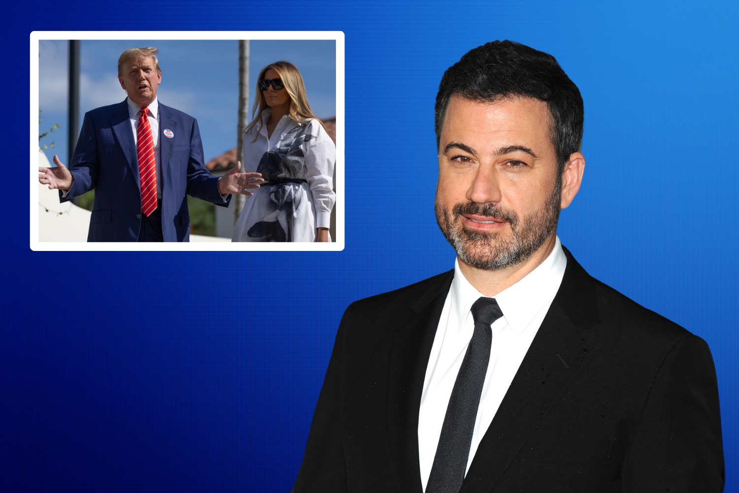 Jimmy Kimmel mocks Donald Trump's birthday message to Melania