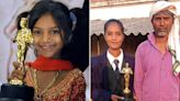 Indian schoolgirl who became a film star and won an Oscar back living in poverty