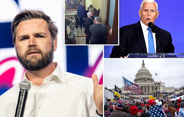 JD Vance ‘truly skeptical’ Mike Pence was ‘ever in danger’ during Capitol riot