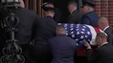 Final salute: Billerica Police Sgt. Taylor's casket brought into St. Patrick's