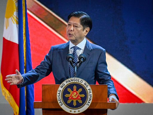 As Philippines’s Marcos addresses nation, economy, Duterte rift loom large