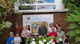 Author Chris Packham honoured with mural and book collection at library