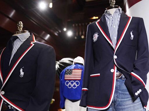 Ralph Lauren goes with basic blue jeans for Team USA's opening Olympic ceremony uniforms