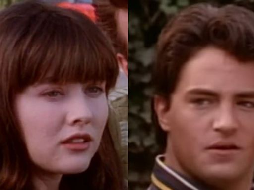 El video “maldito” de Shannen Doherty y Matthew Perry en “Beverly Hills 90210” que se hizo viral