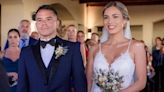 Javier Saviola se casó con su novia de toda la vida y en la fiesta incluyó un guiño a la selección argentina