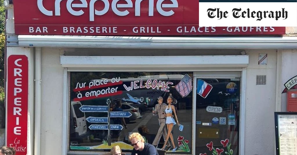 D-Day beach cafe ‘hates the English and refused to serve British soldiers’