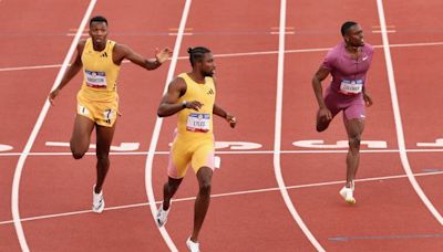 Virginian Noah Lyles wins 200 to keep hope of Olympic sprint double alive for Paris