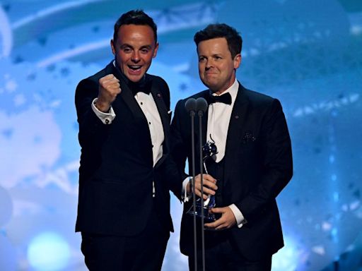 Declan Donnelly reveals adorable good luck charm given to him by daughter, 6, as he scoops NTA