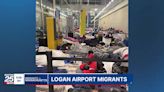 Growing number of migrants sleeping at Logan Airport terminal