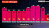 Okanagan weather: Wash-rinse-repeat forecast with temperatures in mid-30s - Okanagan | Globalnews.ca