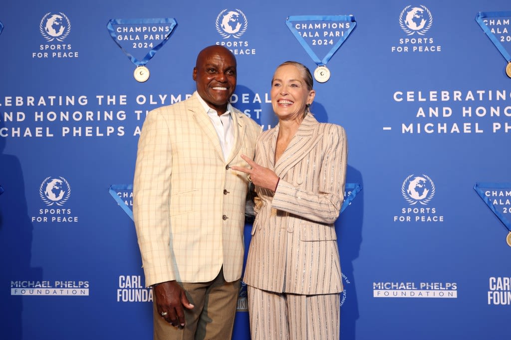 Sharon Stone & Carl Lewis Get Behind Kamala Harris: “This Is A Qualified Person… Not A Game Show Host Who...