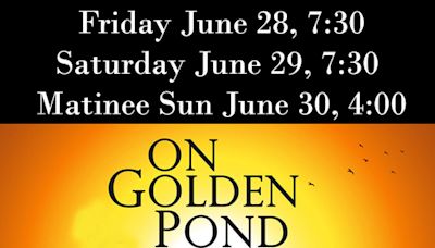 On Golden Pond in Maine at Deertrees Theatre 2024