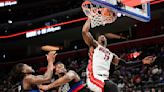 Adebayo has 22 points and nine rebounds as Heat end four-game losing streak with win over Pistons