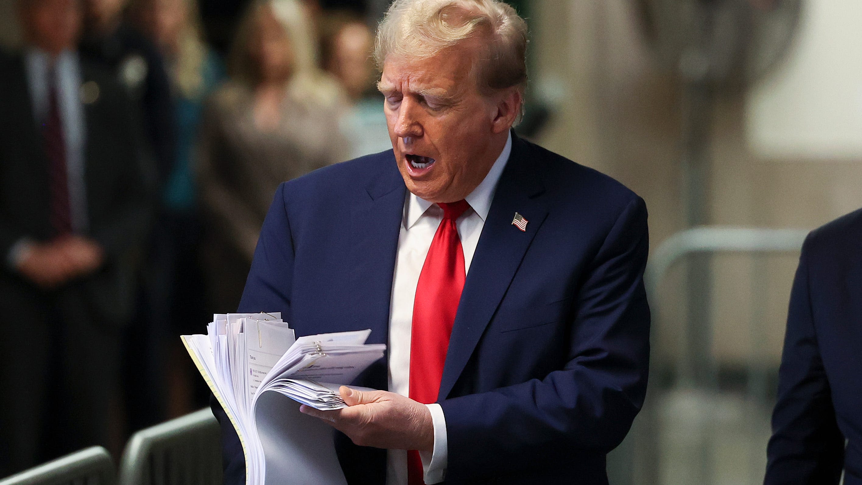 No, CNN did not report Trump soiled himself in court during hush money trial | Fact check