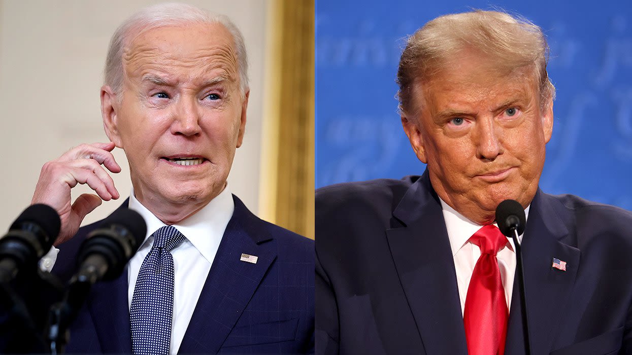 Is the debate an audition for Donald Trump and Joe Biden to star in 'Grumpy Old Men III'?