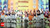 BJP resolves to move forward with 'Charaiveti Charaiveti' mantra | Lucknow News - Times of India