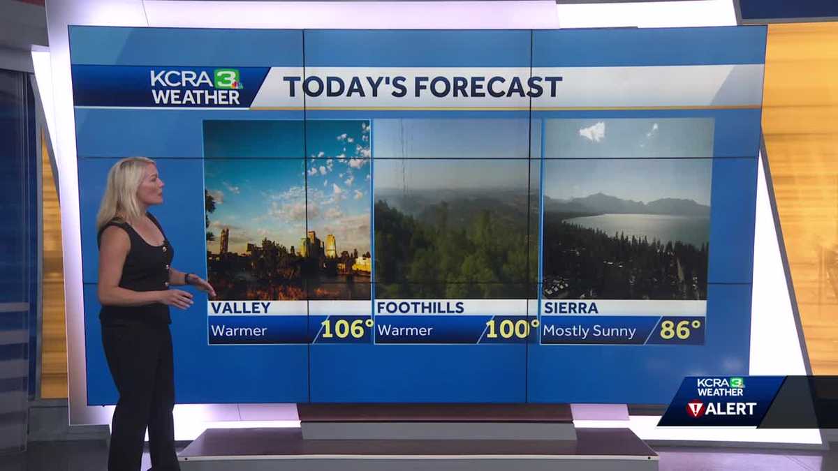 Northern California forecast: Friday's triple-digit heat impacts and the weekend outlook