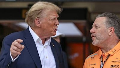 McLaren issues statement as Donald Trump appearance causes Miami GP controversy