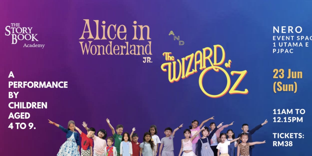 ALICE IN WONDERLAND and THE WIZARD OF OZ Come to PJPAC This Month