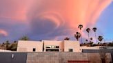 Rare, stunning formation appears over California town